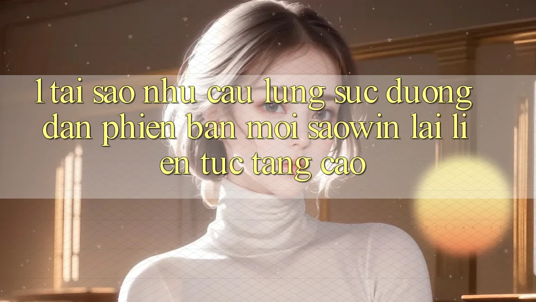 1. Tại Sao Nhu Cầu Lùng sục “Đường dẫn Phiên bản mới Saowin” Lại Liên tục Tăng Cao? 1. Tại Sao Nhu Cầu Lùng sục “Đường dẫn Phiên bản mới Saowin” Lại Liên tục Tăng Cao?
