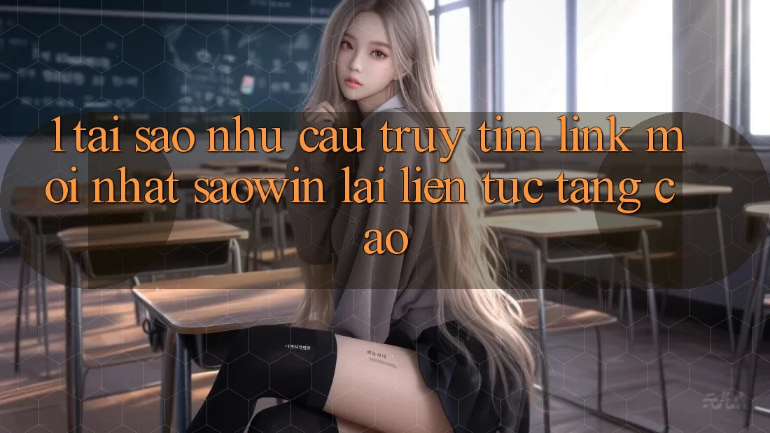1. Tại Sao Nhu Cầu Truy tìm “Link Mới nhất Saowin” Lại Liên tục Tăng Cao? 1. Tại Sao Nhu Cầu Truy tìm “Link Mới nhất Saowin” Lại Liên tục Tăng Cao?