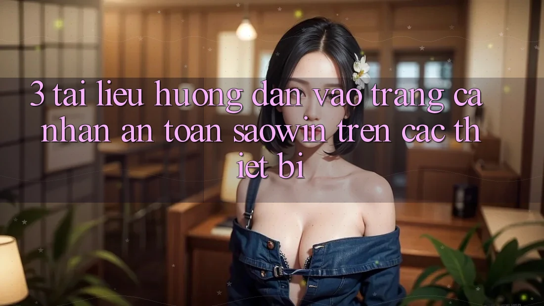 3. Tài liệu hướng dẫn Vào trang cá nhân An toàn Saowin Trên Các Thiết Bị 3. Tài liệu hướng dẫn Vào trang cá nhân An toàn Saowin Trên Các Thiết Bị