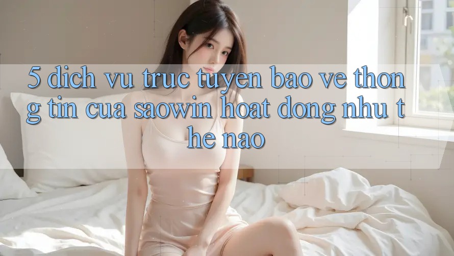 5. Dịch vụ trực tuyến Bảo vệ thông tin Của Saowin Hoạt Động Như Thế Nào?