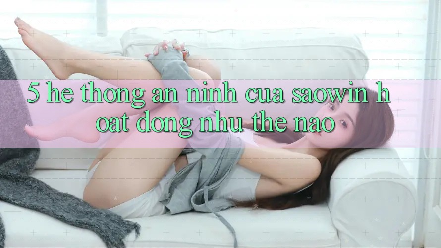 5. Hệ Thống An ninh Của Saowin Hoạt Động Như Thế Nào? 5. Hệ Thống An ninh Của Saowin Hoạt Động Như Thế Nào?