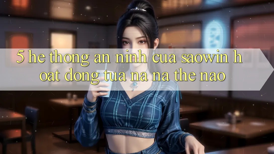 5. Hệ Thống An ninh Của Saowin Hoạt Động Tựa na ná Thế Nào?