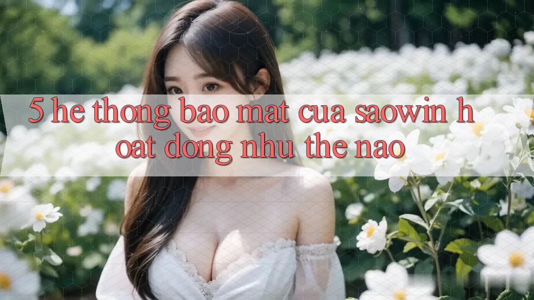 5. Hệ Thống Bảo Mật Của Saowin Hoạt Động Như Thế Nào?