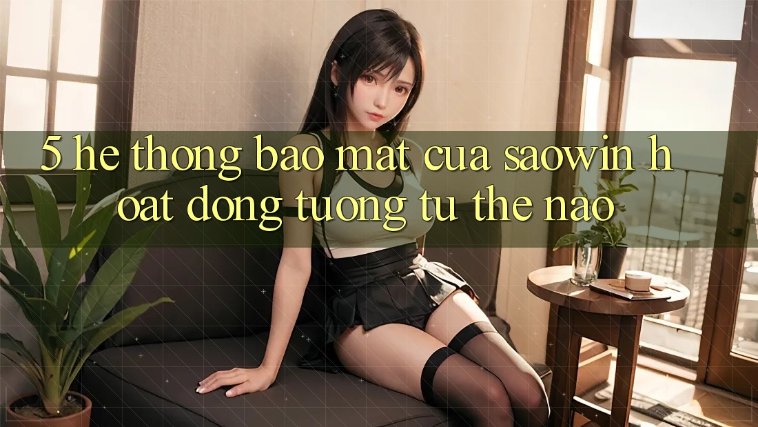 5. Hệ Thống Bảo Mật Của Saowin Hoạt Động Tương tự Thế Nào? 5. Hệ Thống Bảo Mật Của Saowin Hoạt Động Tương tự Thế Nào?