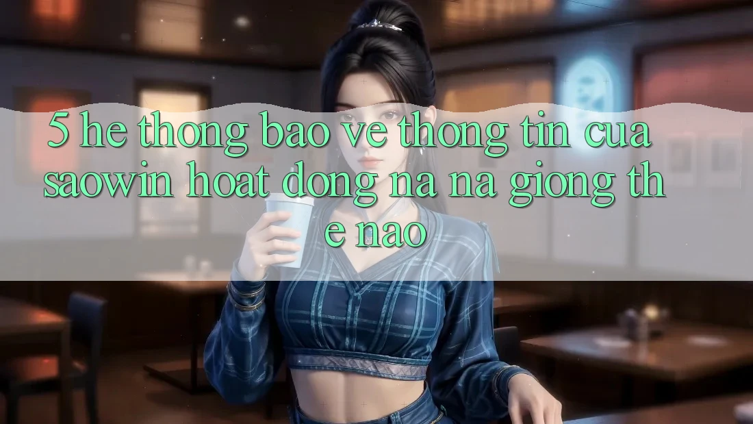 5. Hệ Thống Bảo vệ thông tin Của Saowin Hoạt Động Na ná giống Thế Nào? 5. Hệ Thống Bảo vệ thông tin Của Saowin Hoạt Động Na ná giống Thế Nào?