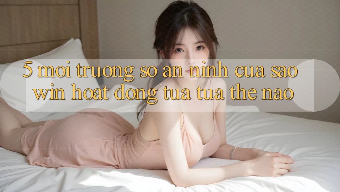 5. Môi trường số An ninh Của Saowin Hoạt Động Tựa tựa Thế Nào? 5. Môi trường số An ninh Của Saowin Hoạt Động Tựa tựa Thế Nào?