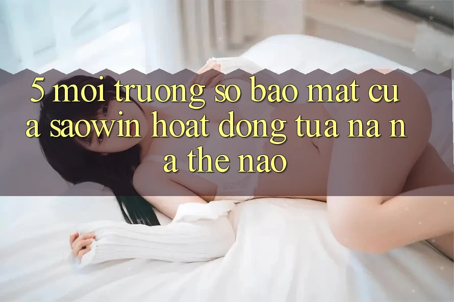 5. Môi trường số Bảo Mật Của Saowin Hoạt Động Tựa na ná Thế Nào? 5. Môi trường số Bảo Mật Của Saowin Hoạt Động Tựa na ná Thế Nào?