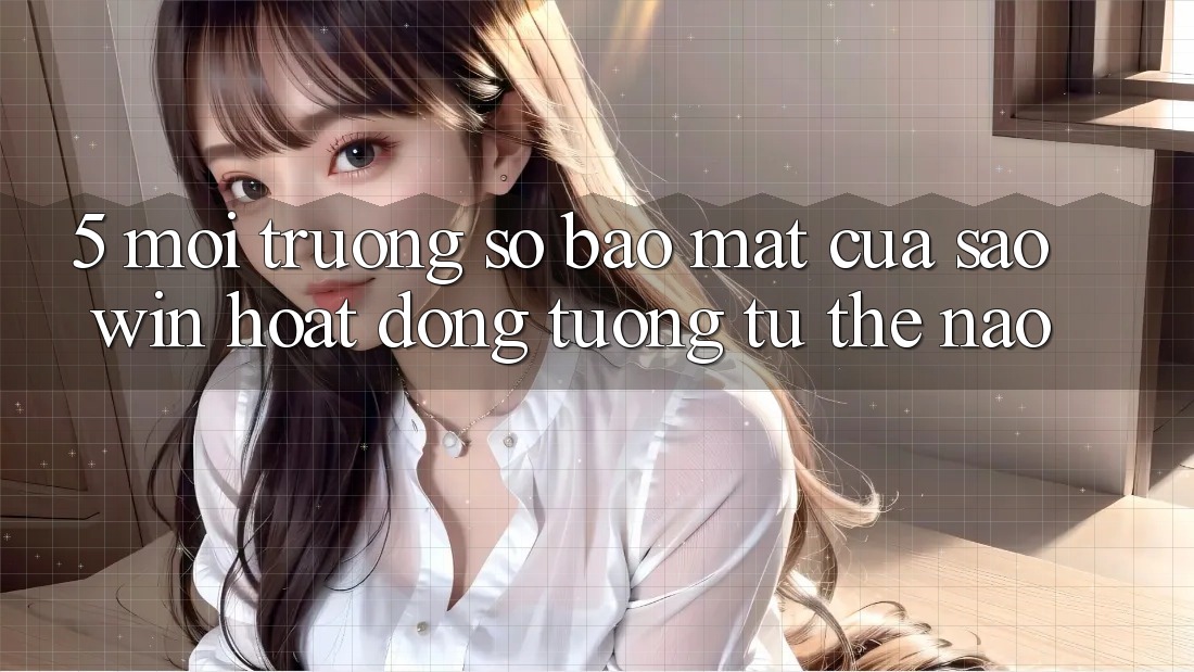 5. Môi trường số Bảo Mật Của Saowin Hoạt Động Tương tự Thế Nào?