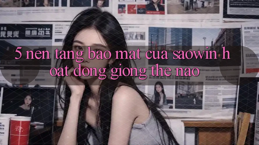 5. Nền tảng Bảo Mật Của Saowin Hoạt Động Giống Thế Nào?