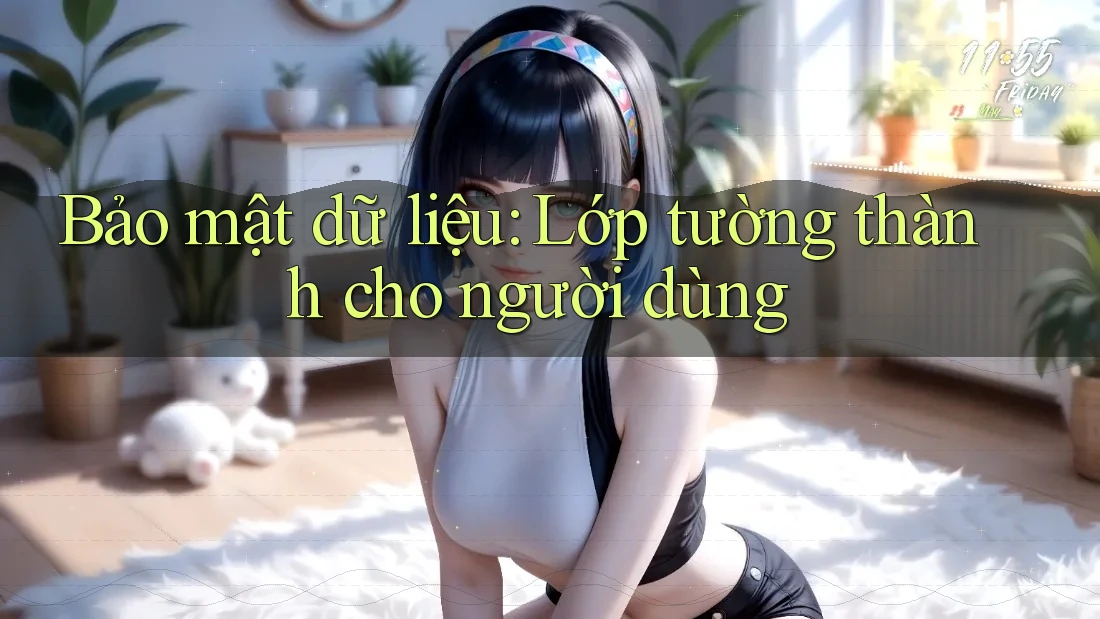 Bảo mật dữ liệu: Lớp tường thành cho người dùng Bảo mật dữ liệu: Lớp tường thành cho người dùng