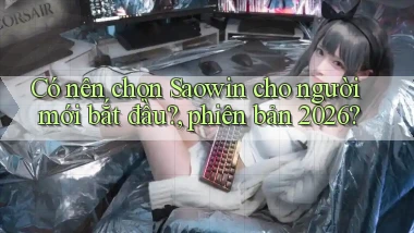 Có nên chọn Saowin cho người mới bắt đầu, phiên bản 2026