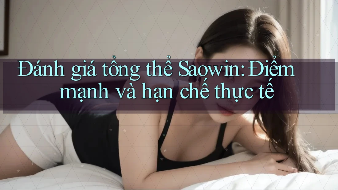 Đánh giá tổng thể Saowin: Điểm mạnh và hạn chế thực tế Đánh giá tổng thể Saowin: Điểm mạnh và hạn chế thực tế