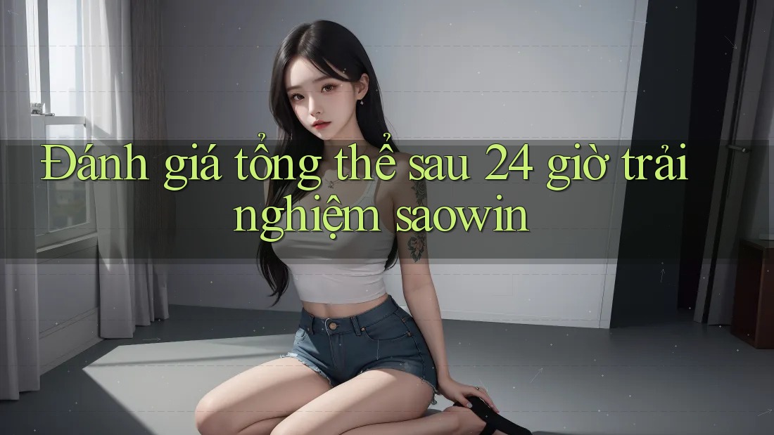 Đánh giá tổng thể sau 24 giờ trải nghiệm saowin
