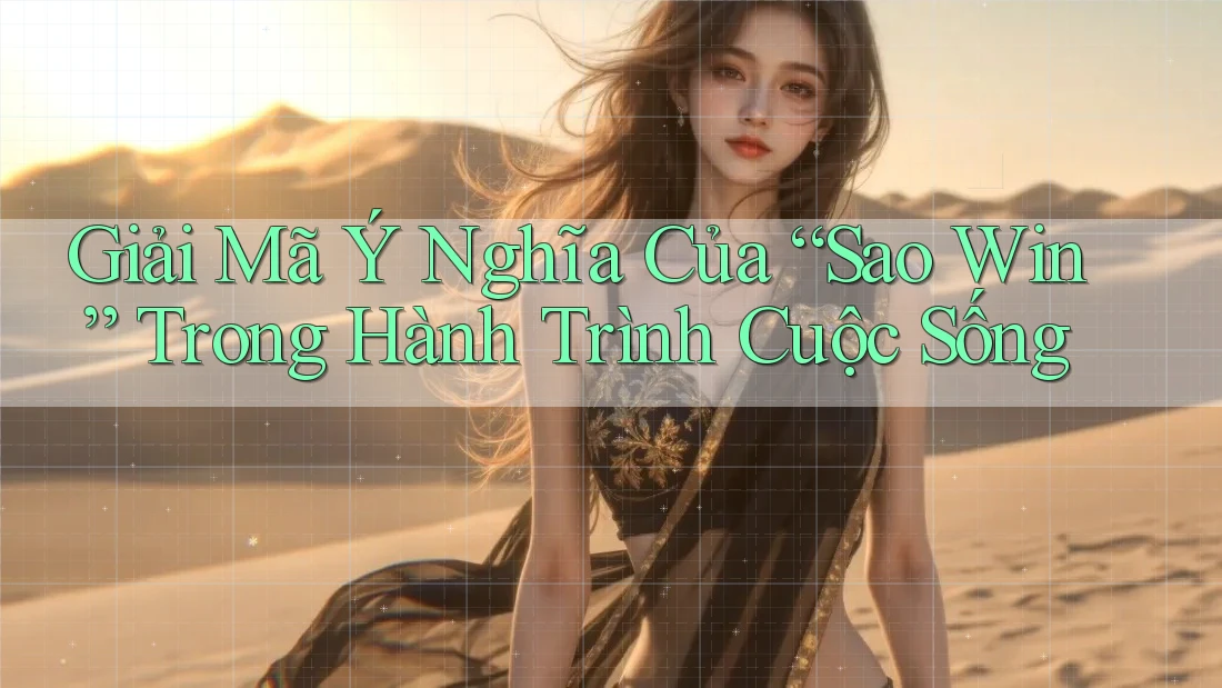 Giải Mã Ý Nghĩa Của “Sao Win” Trong Hành Trình Cuộc Sống