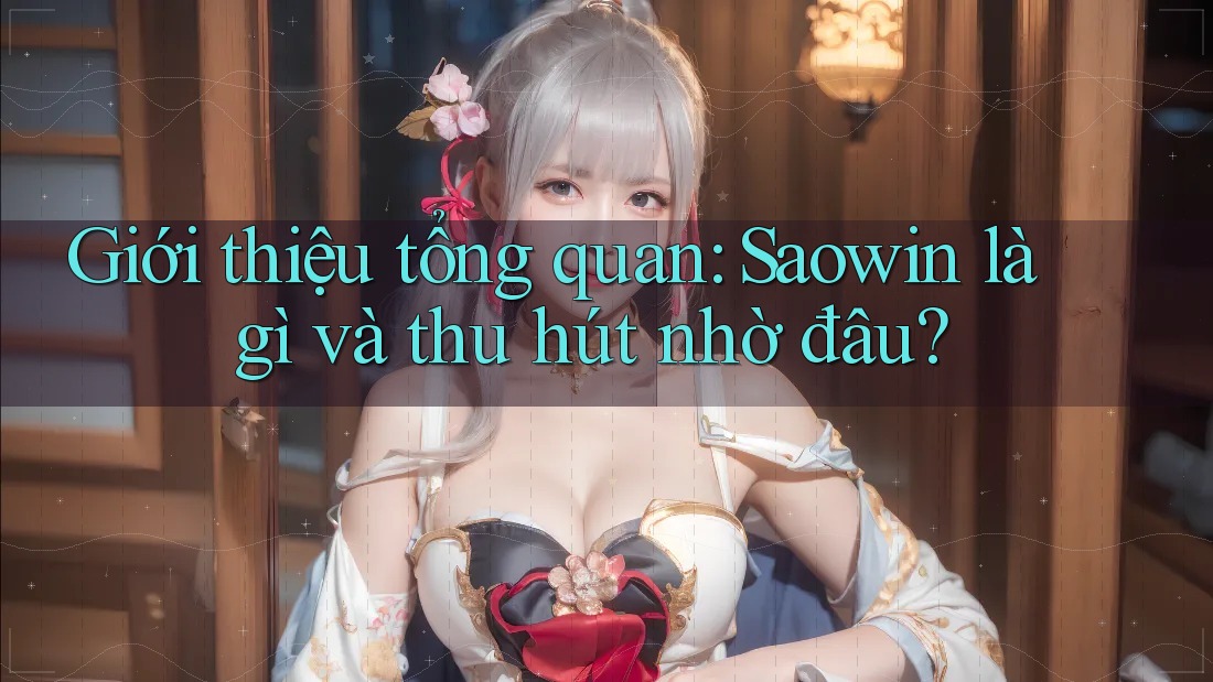 Giới thiệu tổng quan: Saowin là gì và thu hút nhờ đâu?