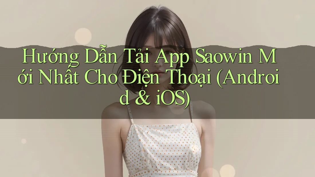 Hướng Dẫn Tải App Saowin Mới Nhất Cho Điện Thoại (Android & iOS)
