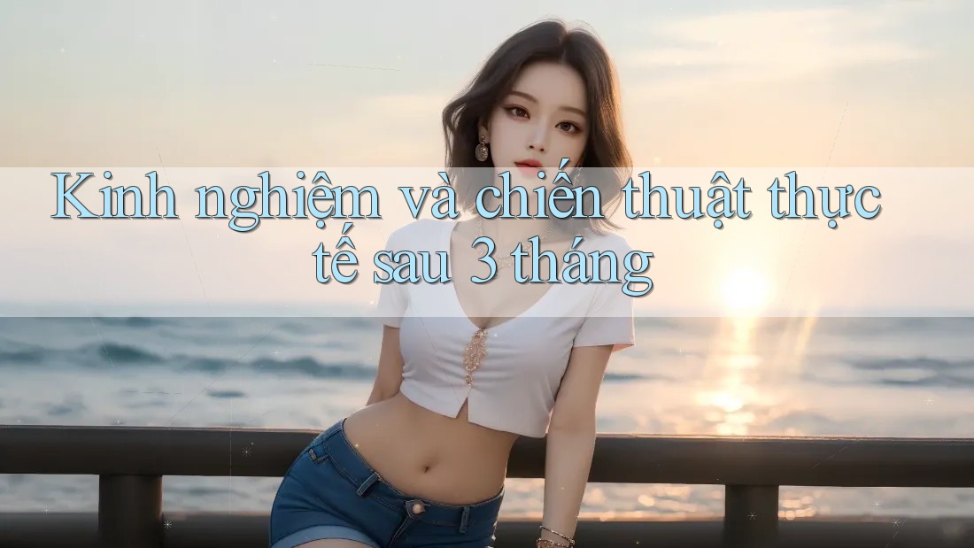 Kinh nghiệm và chiến thuật thực tế sau 3 tháng Kinh nghiệm và chiến thuật thực tế sau 3 tháng