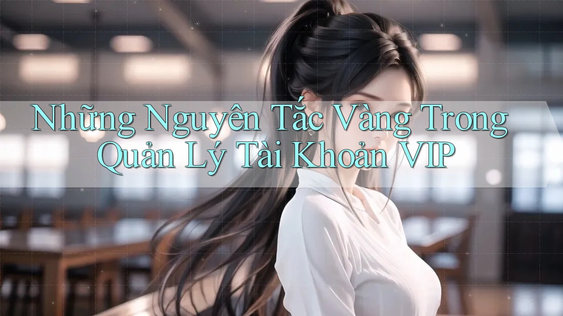 Những Nguyên Tắc Vàng Trong Quản Lý Tài Khoản VIP Những Nguyên Tắc Vàng Trong Quản Lý Tài Khoản VIP