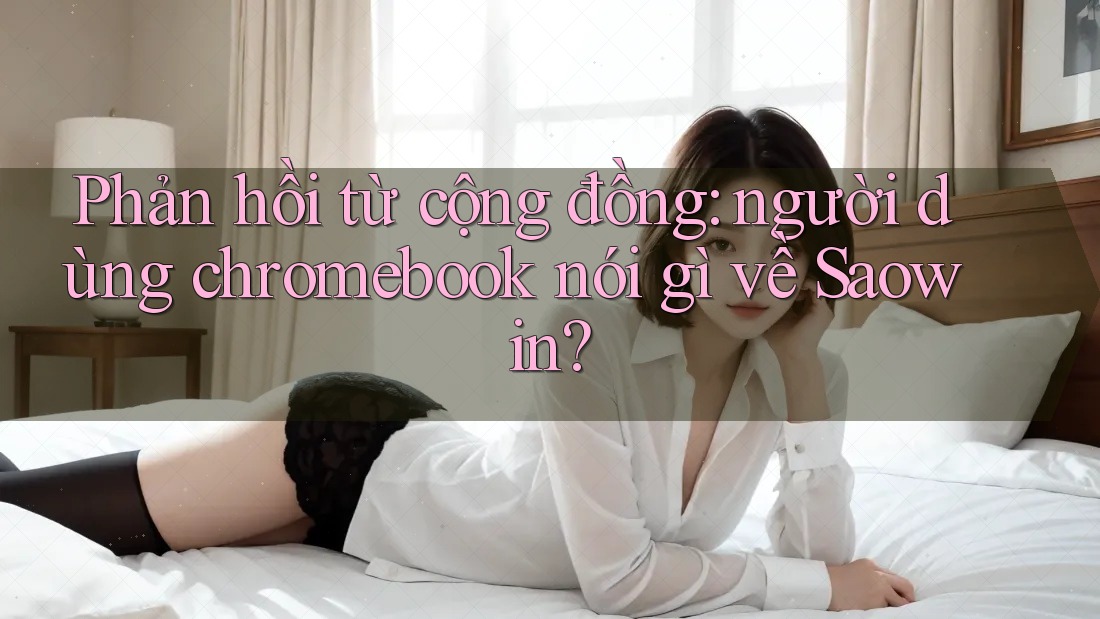 Phản hồi từ cộng đồng: người dùng chromebook nói gì về Saowin?
