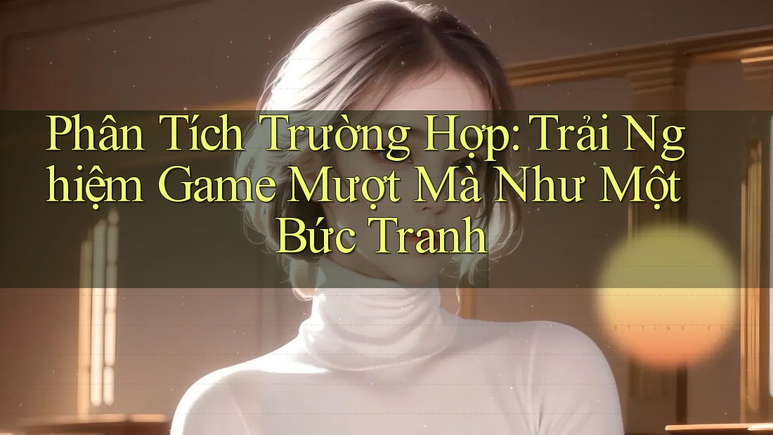 Phân Tích Trường Hợp: Trải Nghiệm Game Mượt Mà Như Một Bức Tranh Phân Tích Trường Hợp: Trải Nghiệm Game Mượt Mà Như Một Bức Tranh