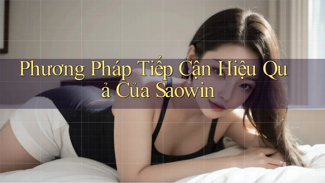 Phương Pháp Tiếp Cận Hiệu Quả Của Saowin Phương Pháp Tiếp Cận Hiệu Quả Của Saowin