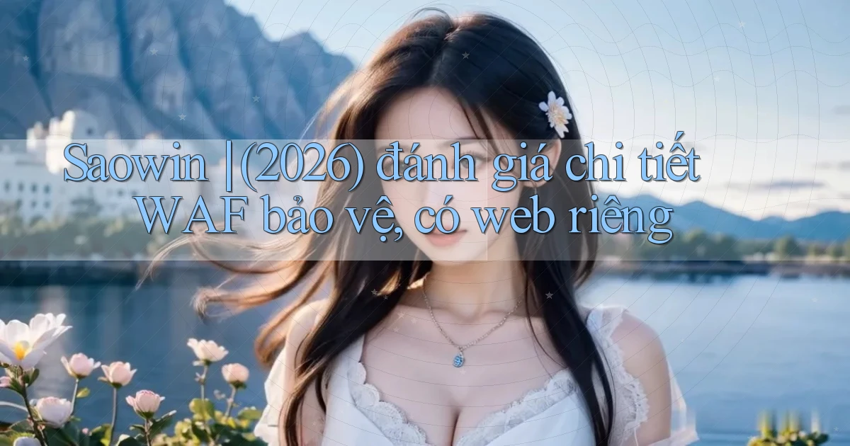 Saowin (2026) đánh giá chi tiết WAF bảo vệ, có web riêng