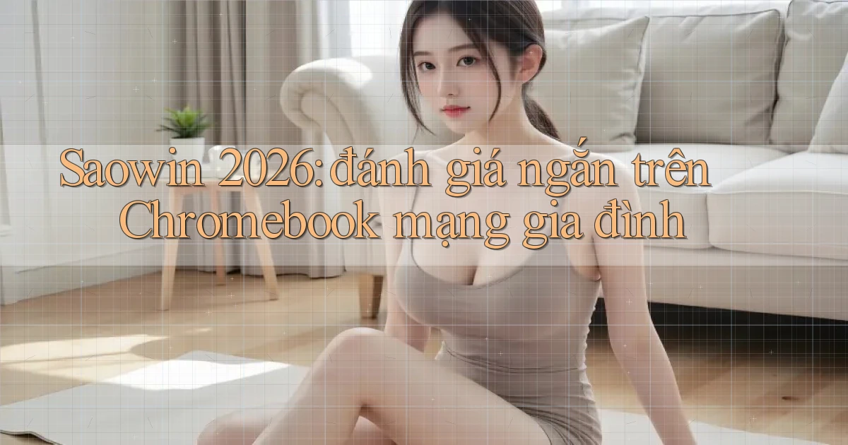 Saowin 2026 đánh giá ngắn trên Chromebook mạng gia đình