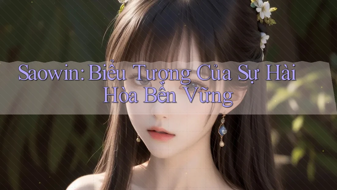 Saowin: Biểu Tượng Của Sự Hài Hòa Bền Vững