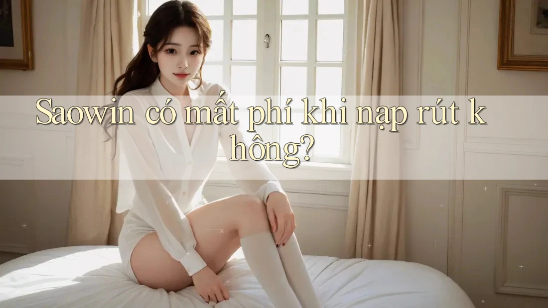 Saowin có mất phí khi nạp rút không?