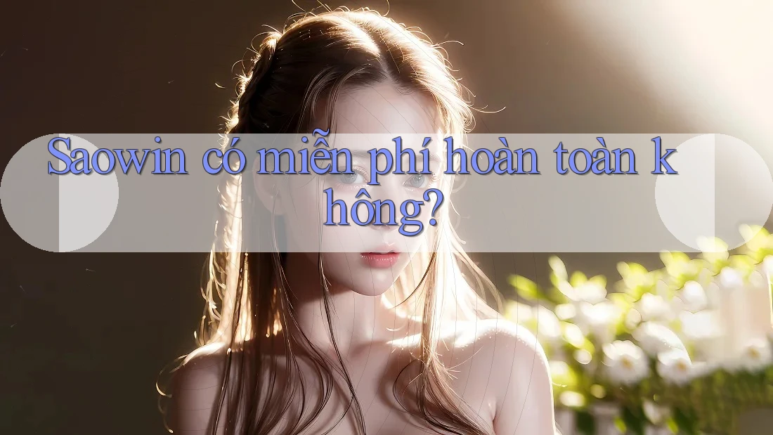 Saowin có miễn phí hoàn toàn không? Saowin có miễn phí hoàn toàn không?