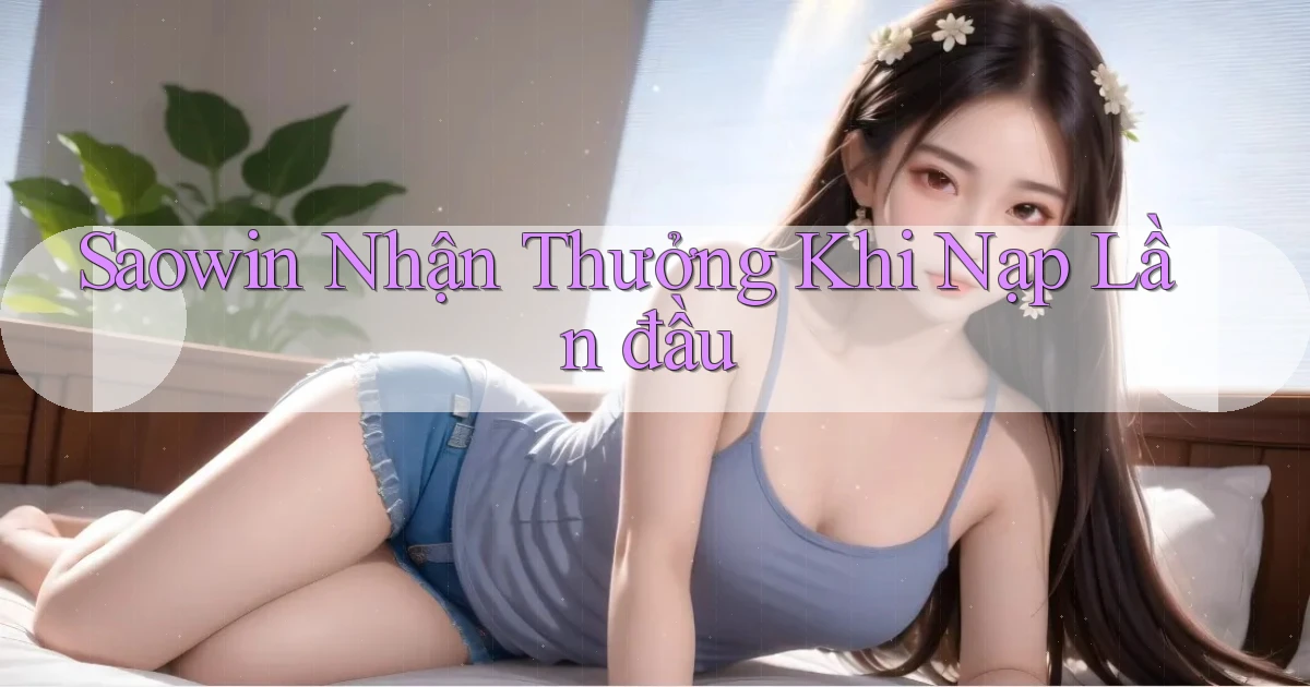 saowin  nhận thưởng khi nạp lần đầu