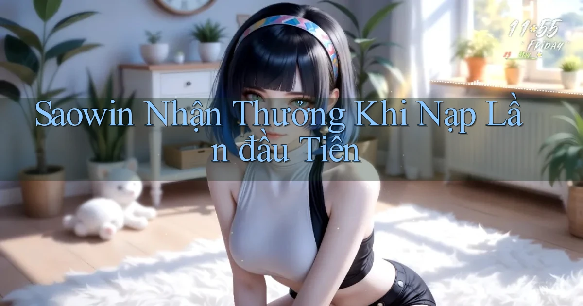 saowin  nhận thưởng khi nạp lần đầu tiên