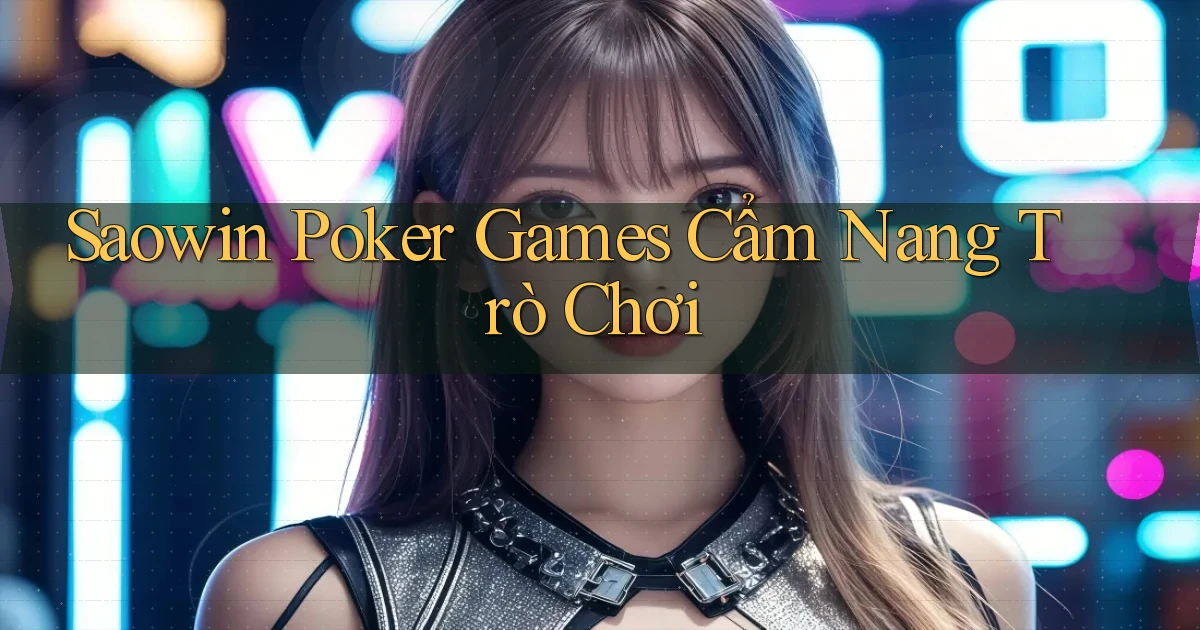 saowin  poker games cẩm nang trò chơi