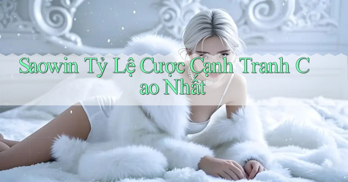 saowin  tỷ lệ cược cạnh tranh cao nhất