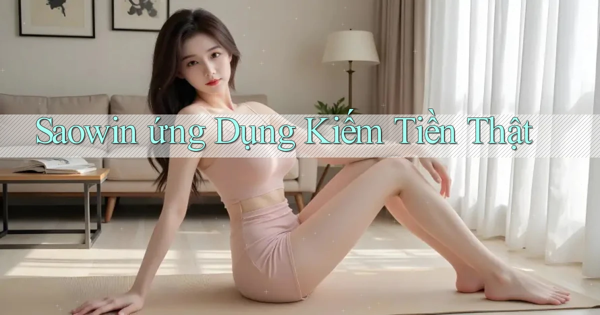 saowin  ứng dụng kiếm tiền thật