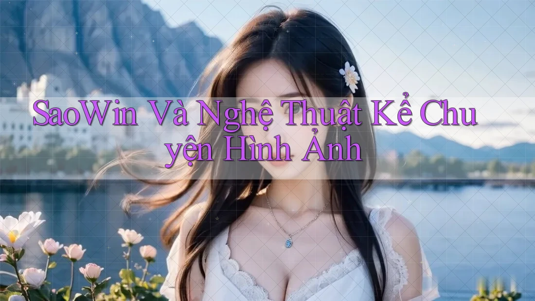 SaoWin Và Nghệ Thuật Kể Chuyện Hình Ảnh SaoWin Và Nghệ Thuật Kể Chuyện Hình Ảnh