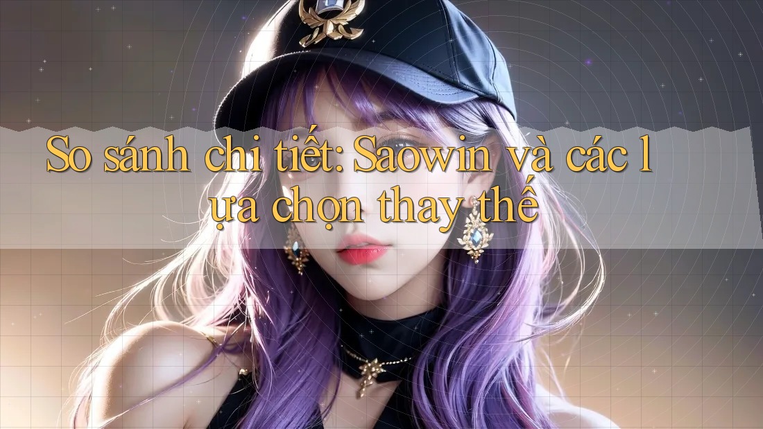 So sánh chi tiết: Saowin và các lựa chọn thay thế