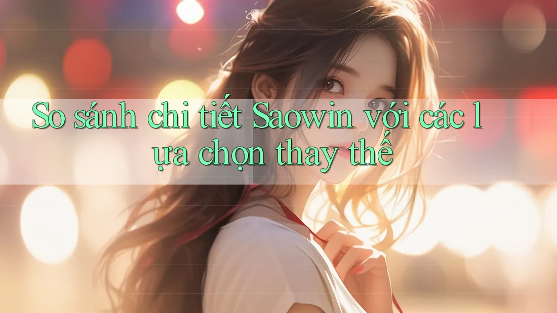 So sánh chi tiết Saowin với các lựa chọn thay thế