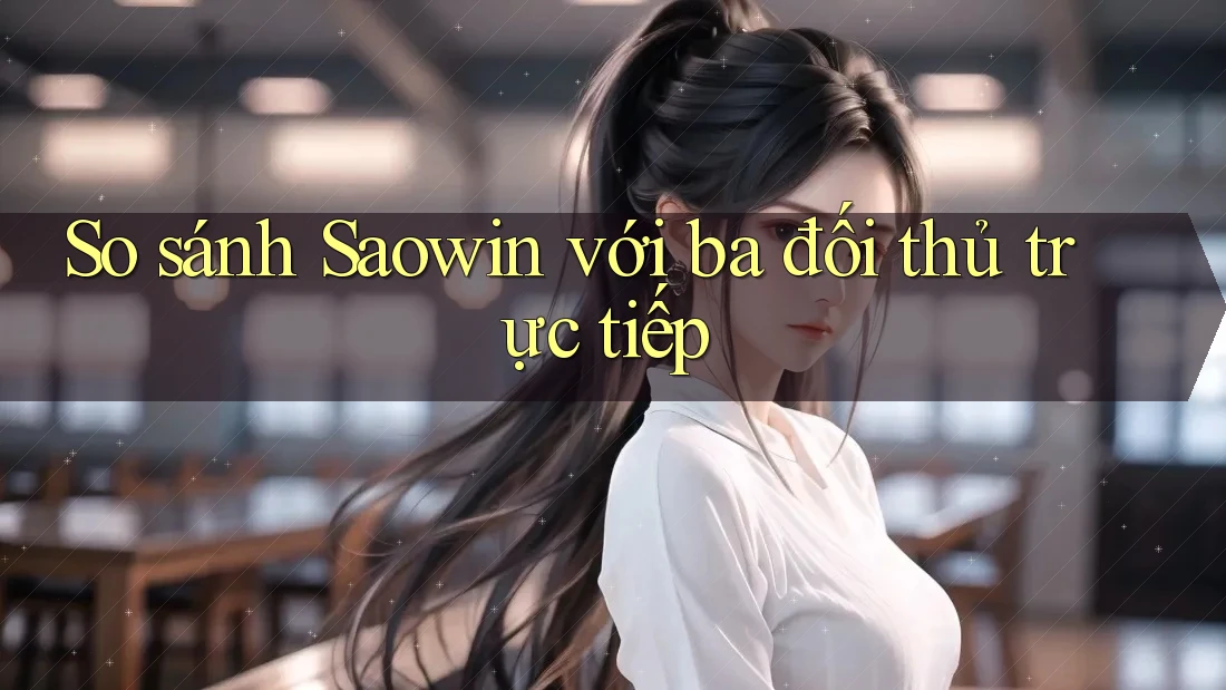 So sánh Saowin với ba đối thủ trực tiếp