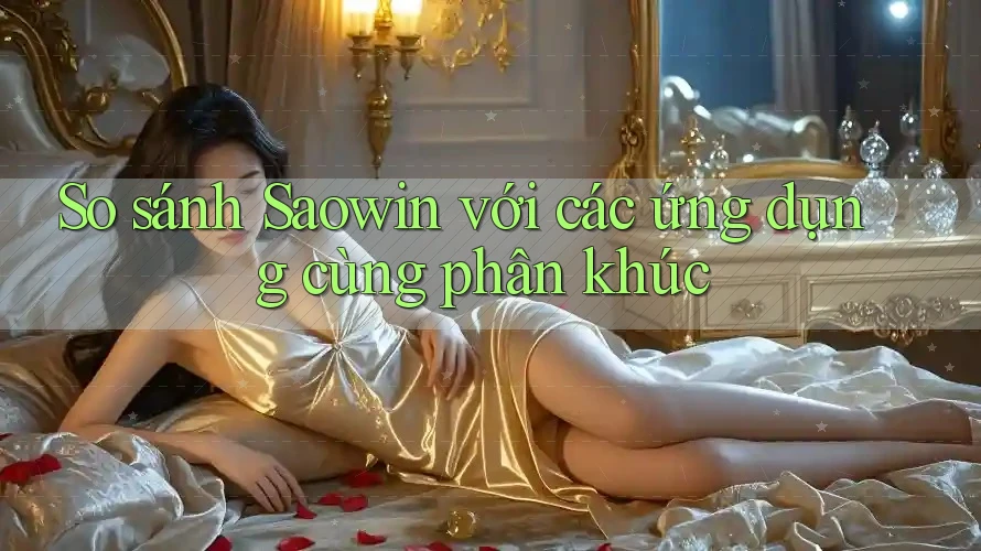 So sánh Saowin với các ứng dụng cùng phân khúc So sánh Saowin với các ứng dụng cùng phân khúc