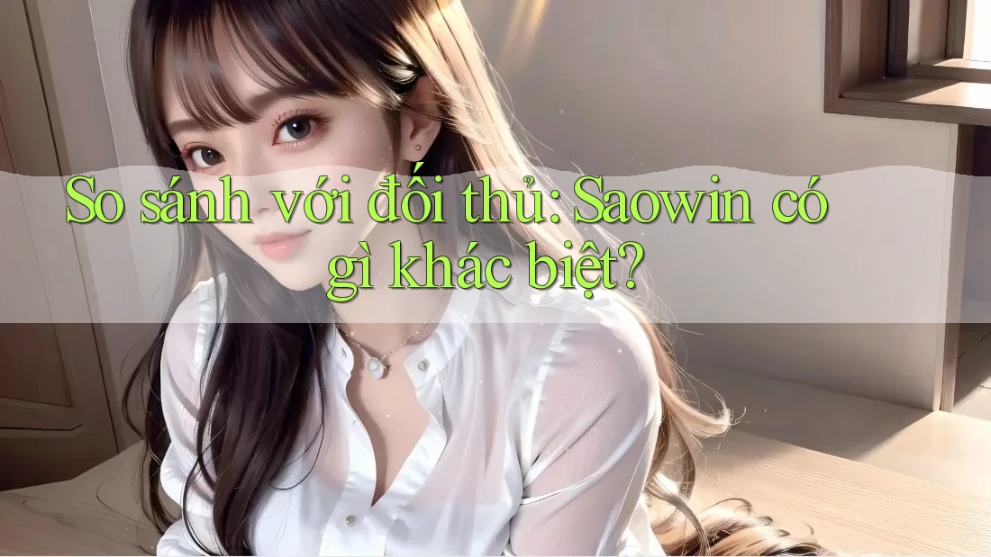 So sánh với đối thủ: Saowin có gì khác biệt?