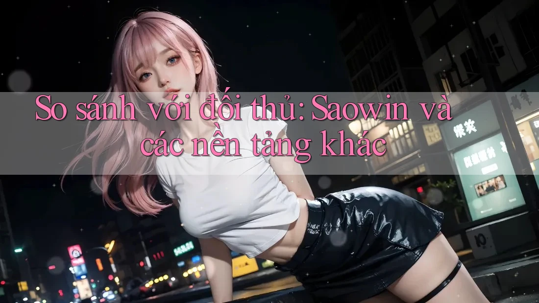 So sánh với đối thủ: Saowin và các nền tảng khác So sánh với đối thủ: Saowin và các nền tảng khác