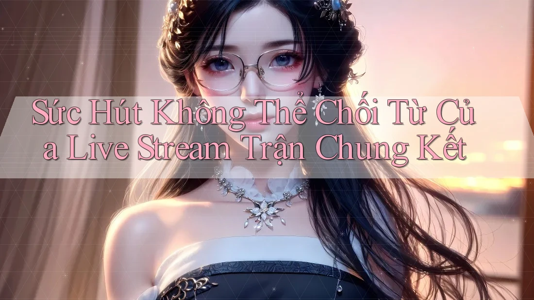 Sức Hút Không Thể Chối Từ Của Live Stream Trận Chung Kết