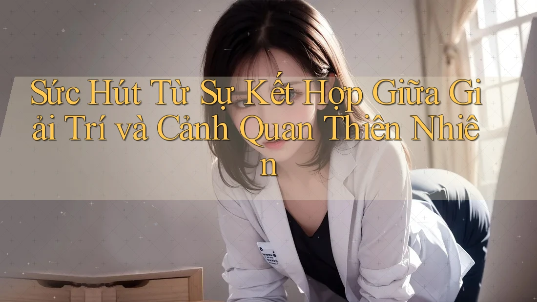 Sức Hút Từ Sự Kết Hợp Giữa Giải Trí và Cảnh Quan Thiên Nhiên
