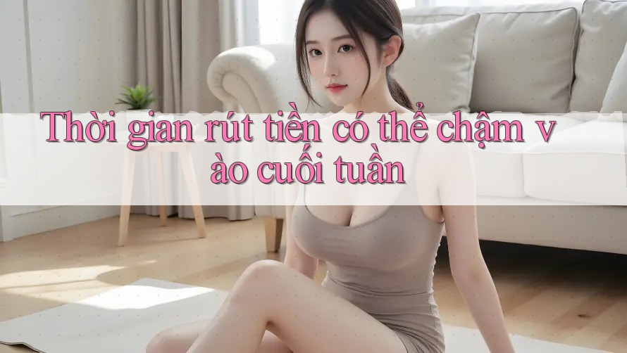 Thời gian rút tiền có thể chậm vào cuối tuần Thời gian rút tiền có thể chậm vào cuối tuần