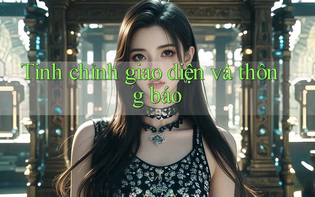Tinh chỉnh giao diện và thông báo