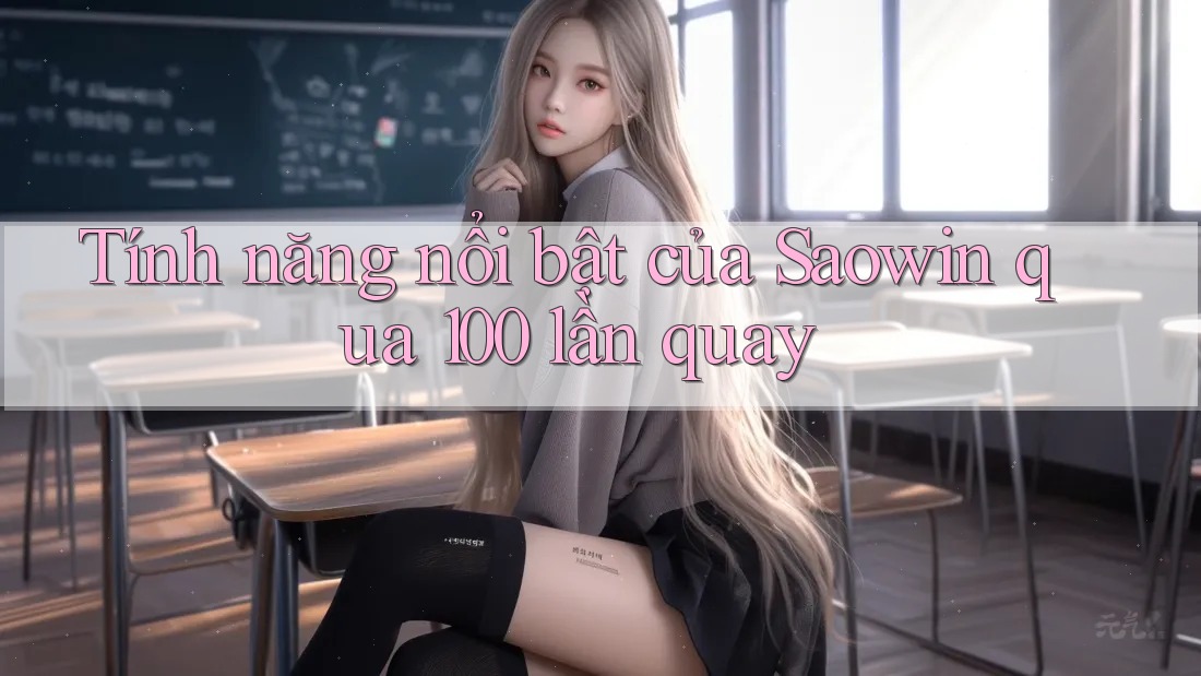 Tính năng nổi bật của Saowin qua 100 lần quay Tính năng nổi bật của Saowin qua 100 lần quay