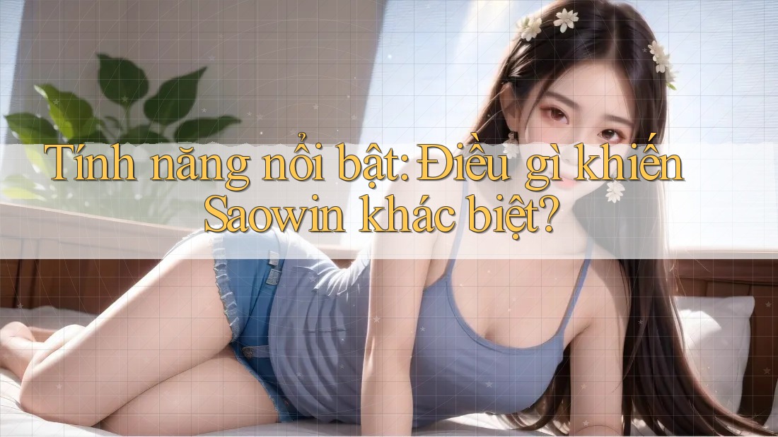 Tính năng nổi bật: Điều gì khiến Saowin khác biệt? Tính năng nổi bật: Điều gì khiến Saowin khác biệt?