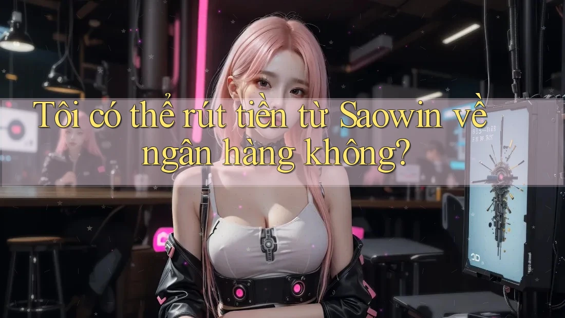 Tôi có thể rút tiền từ Saowin về ngân hàng không?