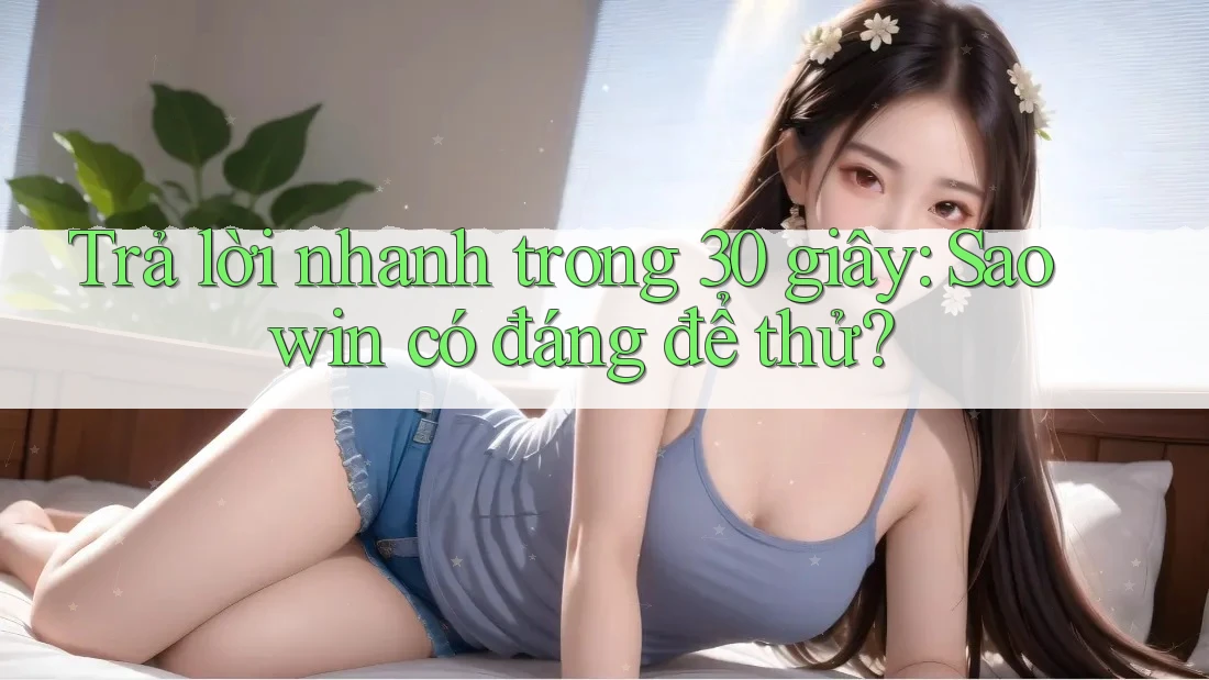 Trả lời nhanh trong 30 giây: Saowin có đáng để thử? Trả lời nhanh trong 30 giây: Saowin có đáng để thử?